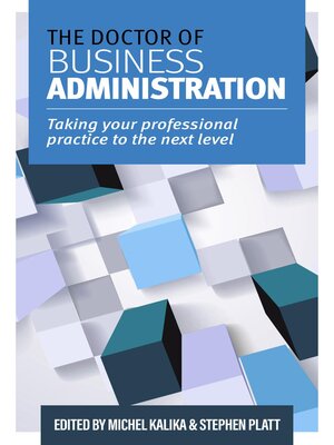 cover image of The Doctor of Business Administration